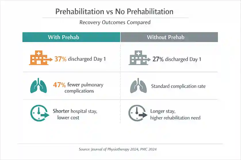 Prehabilitation before surgery